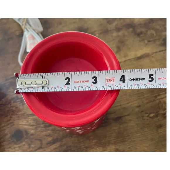 Authentic Scentsy NOEL Red/White Plug-in Wall Candle Warmer - Picture 12 of 13